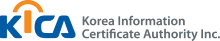 KICA Korea Information Certificate Authority Inc. LOGO